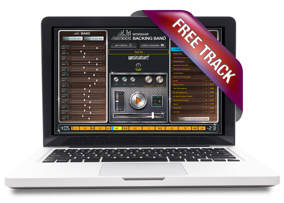 Free MultiTrack from Worship Backing Band: Impossible