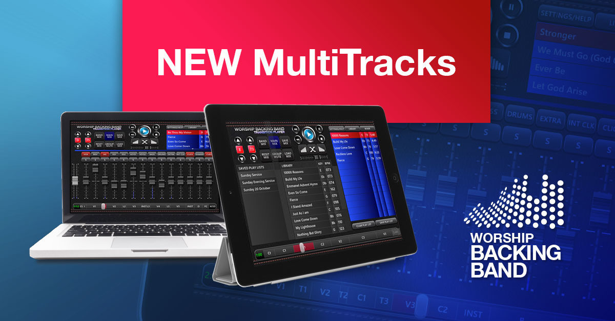 10 huge new MultiTracks and Split Tracks