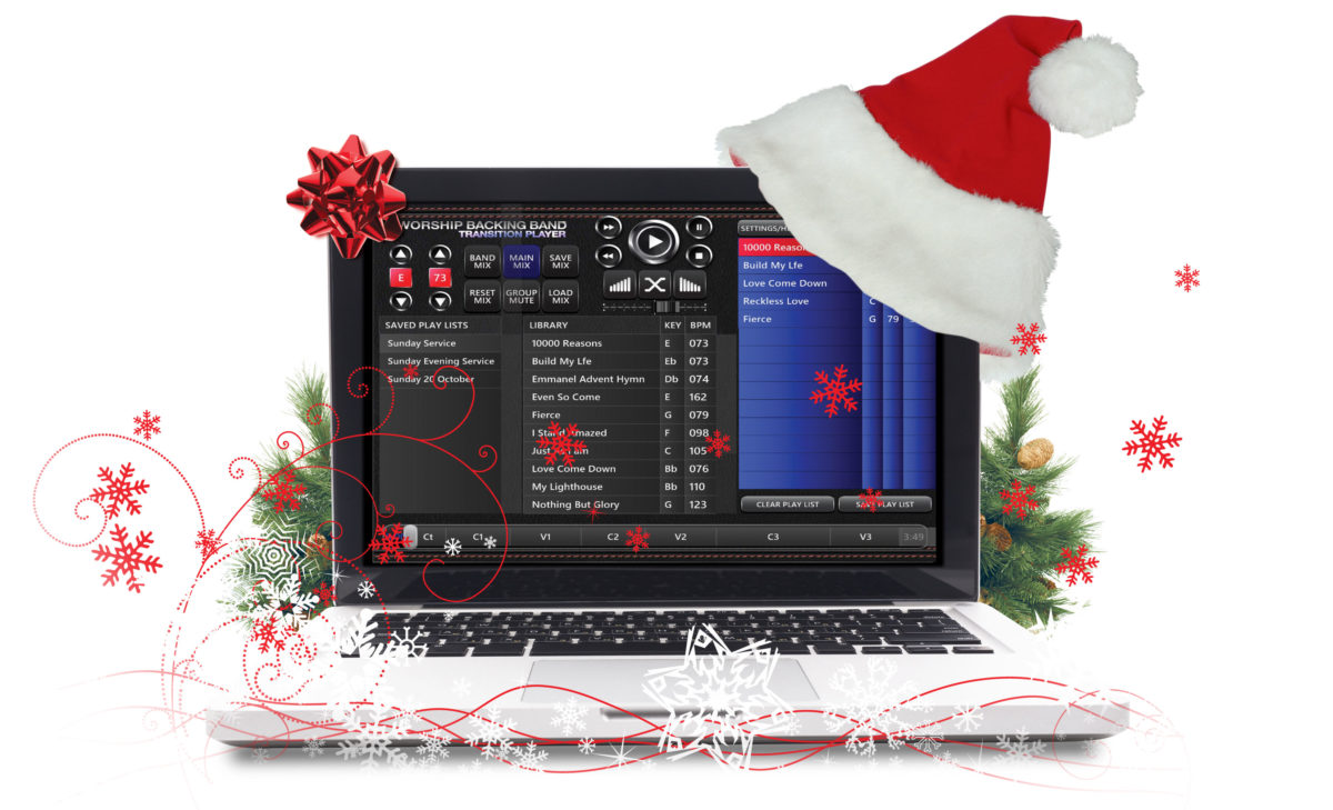 Christmas songs and carols in MultiTrack and Split Track format