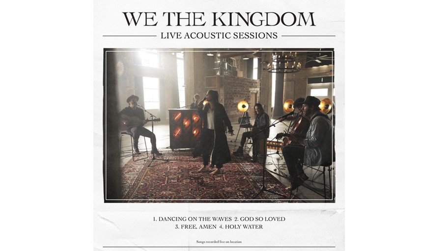 New backing track: God So Loved (We The Kingdom)